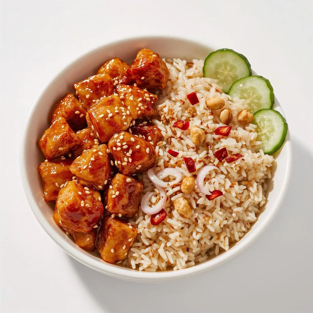 Firecracker Glaze Chicken Bowl