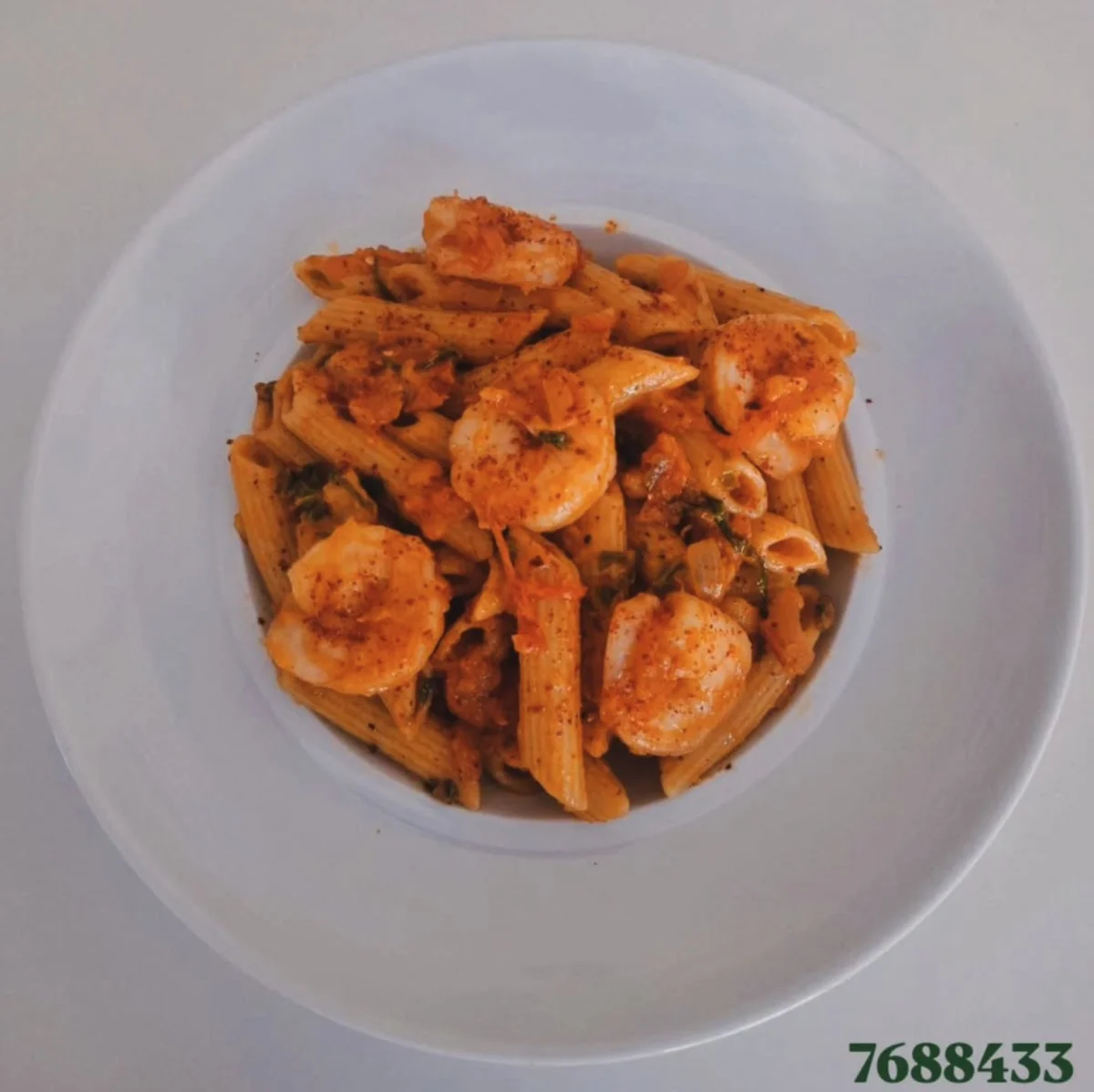 Shrimp Pasta in Tomato Sauce